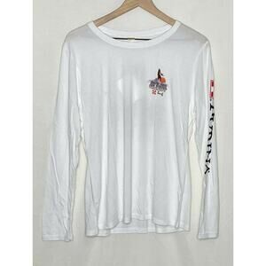 Purina Organic Cotton Long Sleeve T Shirt Size L Corporate Spell Out OHNO Tag